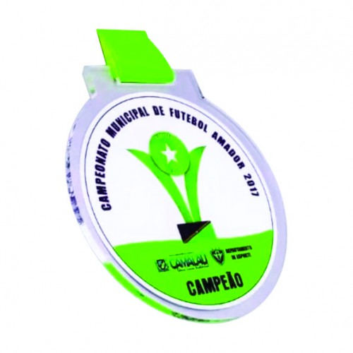 Medalha  8x8 cm